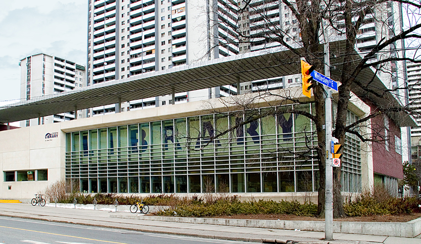 St. James Town Library Exterior