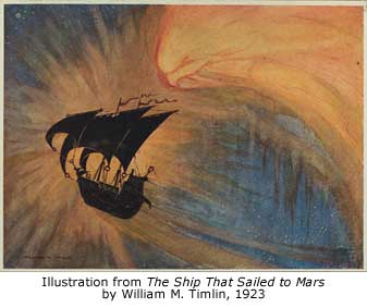 Illustration from The Ship That Sailed to Mars
