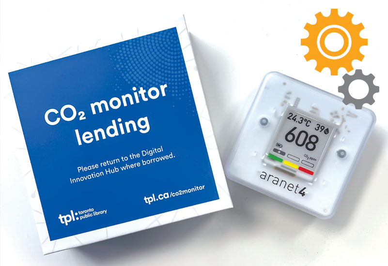 CO2 monitor and packaging